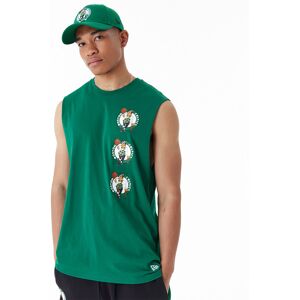 newera Boston Celtics NBA Green Sleeveless T-Shirt - Green - Size: S - male