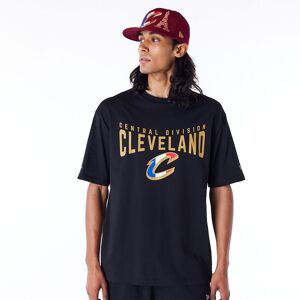 newera Cleveland Cavaliers NBA Paris Games Black Oversized T-Shirt - Black - Size: XS - male