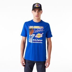 newera LA Lakers NBA Player Graphic Blue T-Shirt - Blue - Size: XL - male