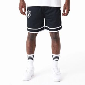 newera Las Vegas Raiders NFL Colour Block Black Shorts - Black - Size: M - male