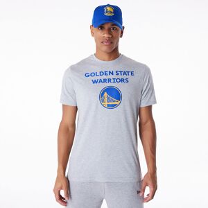 newera Golden State Warriors NBA Regular Grey T-Shirt - Grey - Size: S - male