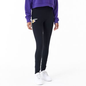 newera LA Lakers Womens NBA Team Logo Black Leggings - Black - Size: S - female