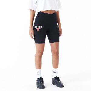 newera Chicago Bulls Womens NBA Logo Black Cycling Shorts - Black - Size: 2xl - female