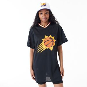 newera Phoenix Suns Womens NBA Black Mesh Dress - Black - Size: M - female
