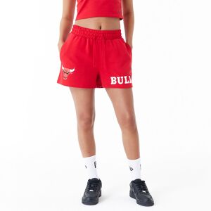 newera Chicago Bulls Womens NBA Team Logo Red Shorts - Red - Size: S - female