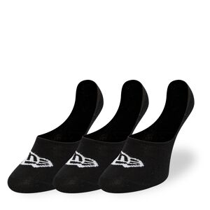 newera New Era Flag 3 Pack Invisible Black Socks - Black - Size: 4346 - unisex