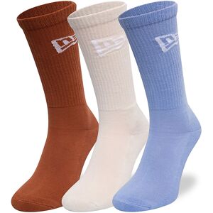 newera New Era Flag Multi 3 Pack Crew Socks - Multi - Size: 3942 - unisex