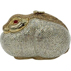 JUDITH LEIBER Swarovski Crystal Rabbit Minaudiere