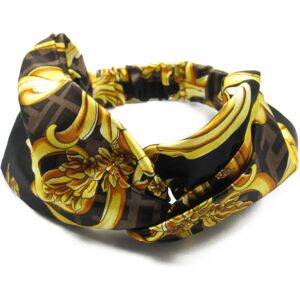 Fendi hair band Yellow cotton FXT400 AKXA TU