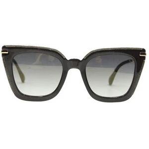 JIMMY CHOO Black Ciara Mirror Lense Sunglasses