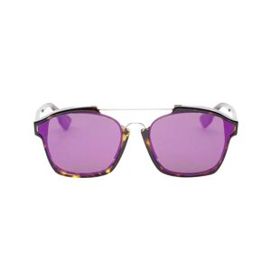 Christian Dior Square Mirrored Abstract Sunglasses