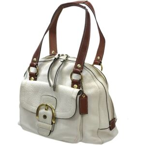 COACH tote bag white 11843