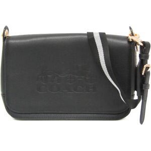 COACH LTH JES MESSENGER F72703 Women,Men Leather Shoulder Bag Black