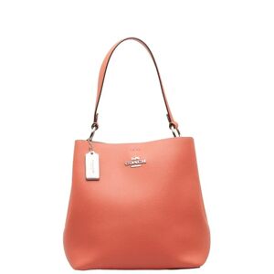 COACH handbag shoulder bag 91122 pink leather ladies