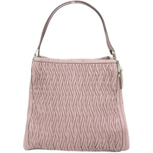 COACH Madison tote bag leather pink 25627