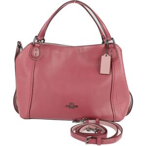 COACH EDIE Edie 28 handbag 57645 mixed leather pink system 2WAY shoulder bag