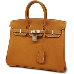 Hermes handbag Birkin 25 B stamp Togo gold ladies