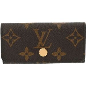 LOUIS VUITTON Monogram Multicle 4 Brown M69517 Unisex Canvas Key Case