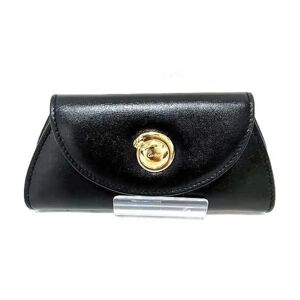 Cartier Pasha Black Leather Brand Accessories Key Case Men's Women's