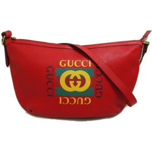 Gucci Shoulder Bag Red leather 523588