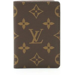 LOUIS VUITTON Monogram Pocket Organizer Card Case Pass Business Holder M60502