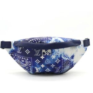 LOUIS VUITTON Monogram Bandana Discovery Bum Bag PM Body Waist Blue M20587