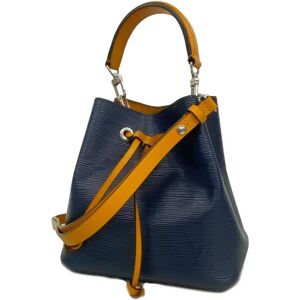 LOUIS VUITTON Handbag Epi NeoNoe BB M53610 Indigo Saffron Ladies