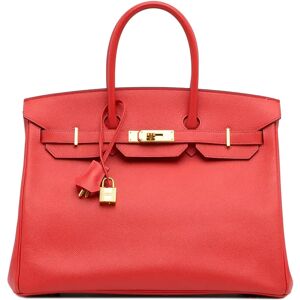 HERMES Handbags - Size: Length: 27.00 cm Width: 35.00 cm Depth: 19.00 cm Hand Drop: 10.00 cmIncludes: Dust bag,Padlock,Key,CharmColor: RedMaterial: Leather x CalfCountry of Origin: FranceSerial: XSA565 CWYear of Manufacture: 2016Measurements (CM): Length: