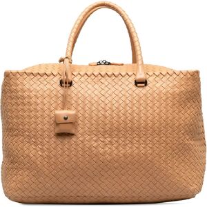 Bottega Veneta Intrecciato Brick Travel Bag