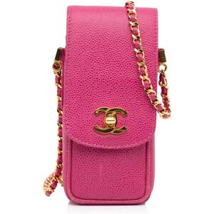 CHANEL Handbags Other - Size: Length: 8.00 cm Width: 18.00 cm Depth: 3.00 cm Shoulder Drop: 65.00 cm Includes: Dust bag,Box, Dust Bag, BoxColor: PinkMaterial: Leather x Caviar LeatherCountry of Origin: ItalyYear of Manufacture: 2021-PresentMeasurements (C