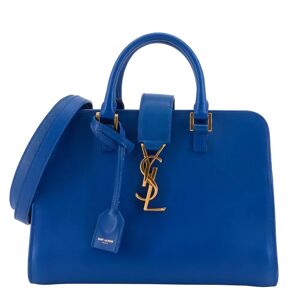 YSL SAINT LAURENT Monogram Cabas Baby Leather Bag