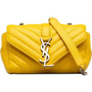 YSL SAINT LAURENT Baby Monogram Matelasse Classic Chain Bag