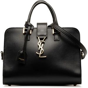 YSL SAINT LAURENT Baby Monogram Downtown Cabas Satchel