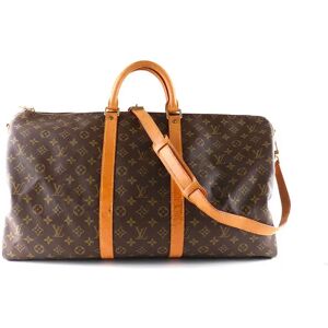 LOUIS VUITTON LOUIS VUITTON Travel bags Keepall - Size: 55cm x 31cm x 26cm Canvas interior Year: 1994 Marks on leather and shoulder strap Slight storage odorMeasurements (CM): 55cm x 31cm x 26cm Canvas interior Year: 1994 Marks on leather and shoulder str