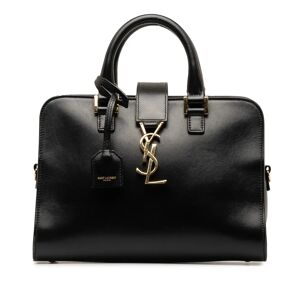 YSL SAINT LAURENT Baby Monogram Downtown Cabas Satchel