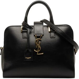 YSL SAINT LAURENT Baby Monogram Downtown Cabas Satchel