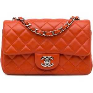 CHANEL Handbags Other - Size: Length: 12.00 cm Width: 20.00 cm Depth: 7.00 cm Shoulder Drop: 60.00 cm Includes: Dust bag,Authenticity card, Dust Bag, Authenticity CardColor: OrangeMaterial: Leather x Lambskin LeatherCountry of Origin: FranceSerial: 219514