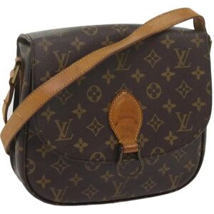 LOUIS VUITTON Monogram Saint Cloud GM Shoulder Bag M51242 LV Auth bs11060