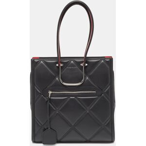 Alexander McQueen Black Quilted Leather The Tall Story Tote