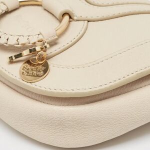 Chloe' SEE BY CHLOESee by  Beige Leather Mini Hana Crossbody Bag