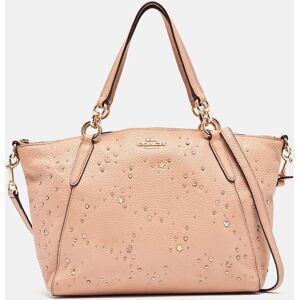 COACH Peach Leather Small Kelsey Satchel