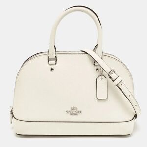 COACH Off White Leather Mini Sierra Satchel