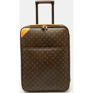 LOUIS VUITTON Monogram Canvas Business Pegase Legere 55 Luggage