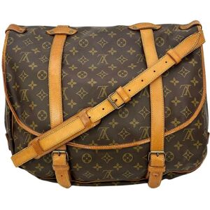 LOUIS VUITTON Vintage Monogram Samur 43 Messenger Shoulder Bag