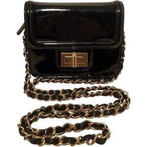 Chanel Mini Black Patent Leather Classic Shoulder Bag