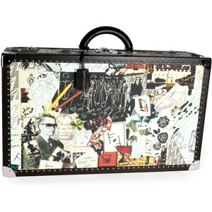 Fendi Multicolor Karl Kollage Travel Trunk