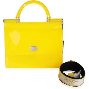 Dolce&Gabbana PVC Miss Sicily Jelly Top Handle Bag