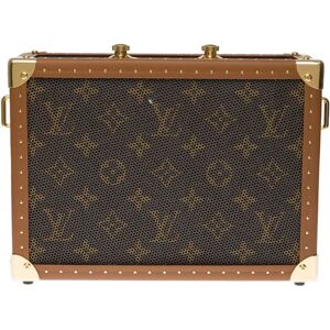 LOUIS VUITTON Limited Edition:Brand New/ Speaker Clutch in brown monogram canvas