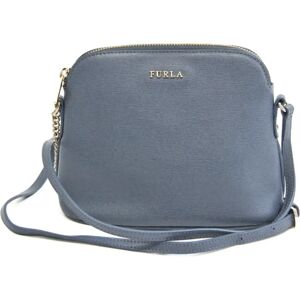 Furla Women's Leather Shoulder Bag Blue