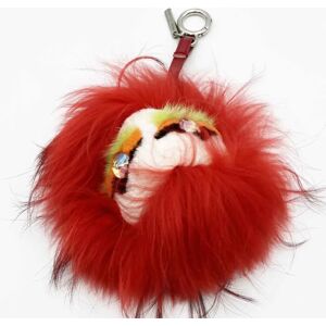 Fendi Monster Bag Bugs Charm Keychain Red Fur Accessory Ladies Men's Fashion ITGAB7MLIPPG